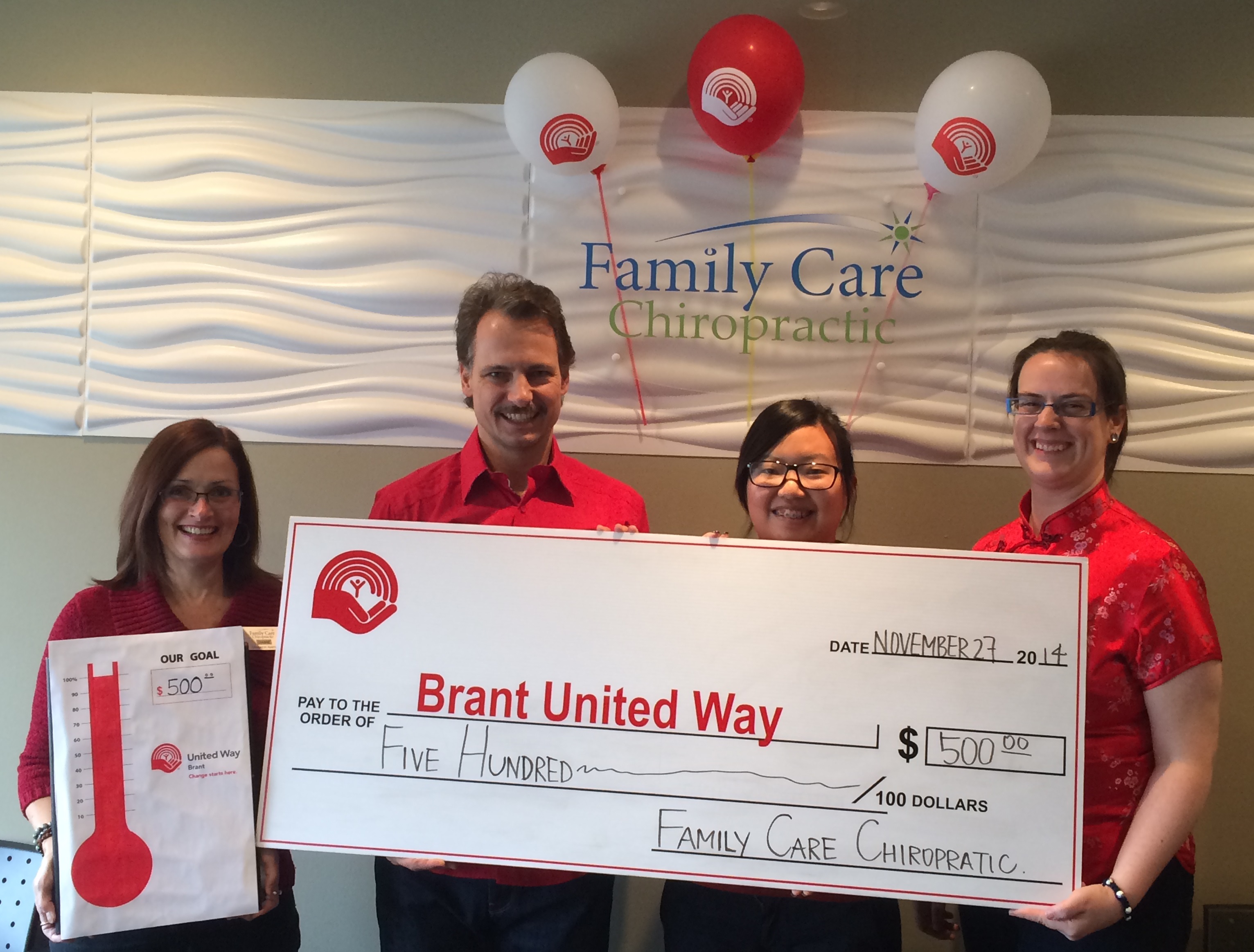 Food For Thought We Met Our 13th Annual Brant United Way Days Donation Goal!